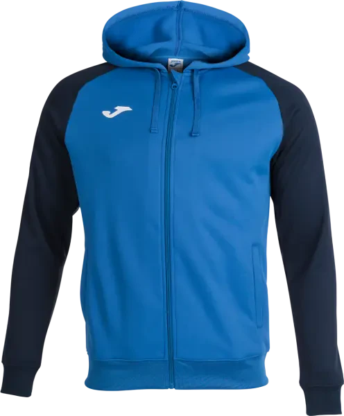 Joma Academy IV Full Zip Hoodie - Royal / Dark Navy
