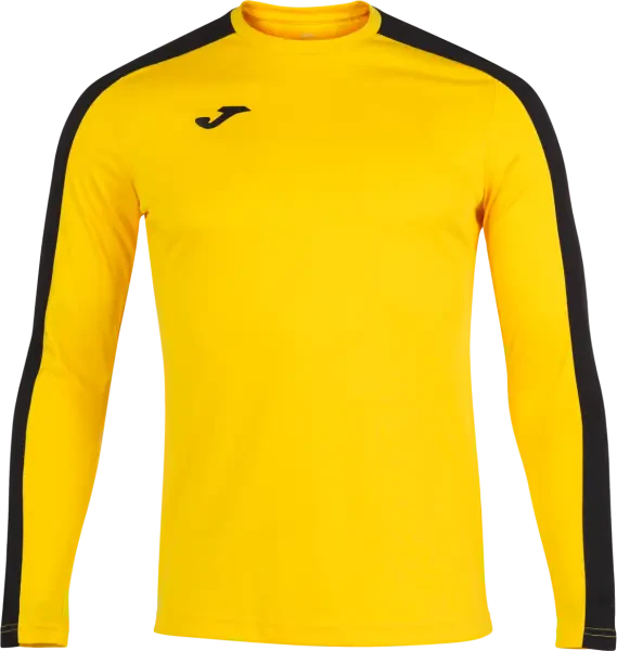 Joma Academy III Long Sleeve Shirt - Yellow / Black