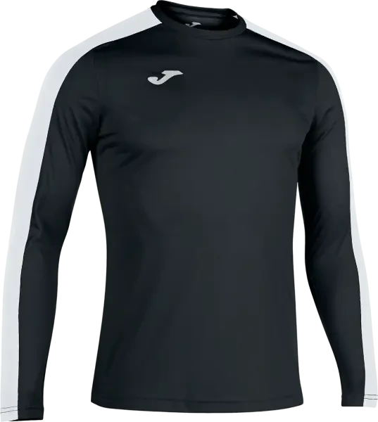 Joma Academy III Long Sleeve T-Shirt - Black / White