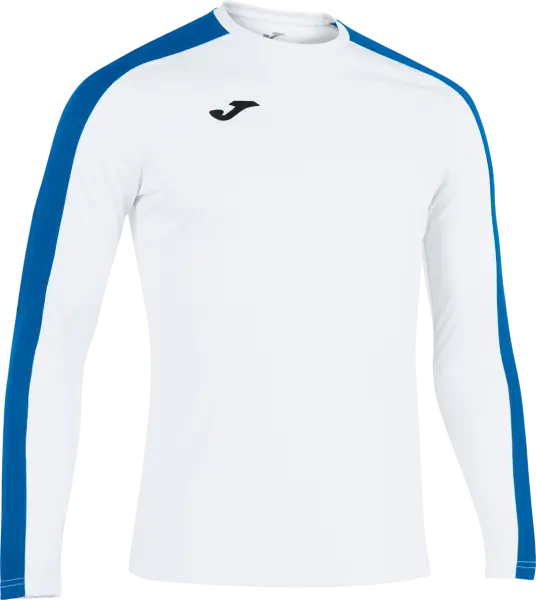 Joma Academy III Long Sleeve Shirt - White / Royal