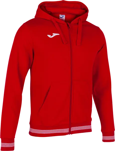 Joma Campus III Full Zip Hoodie - Red
