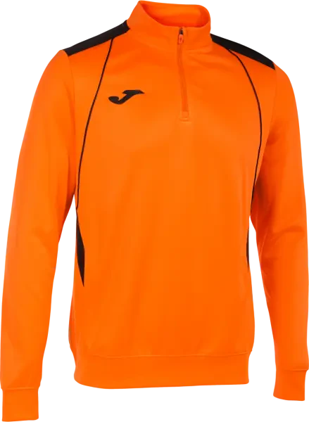 Joma Championship VII 1/4 Zip Sweatshirt - Orange / Black