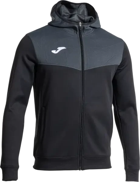 Joma Campus Street Full Zip Hoodie - Black