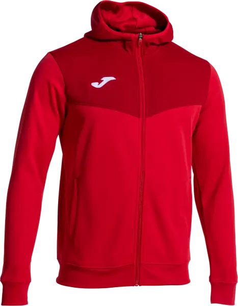 Joma Campus Street Full Zip Hoodie - Red