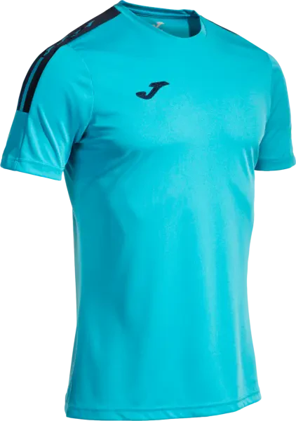 Joma Olimpiada Eco Essential Shirt - Fluor Turquoise