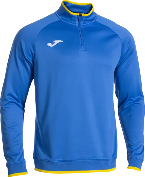 Joma Combi Premium 1/4 Zip Sweatshirt - Royal / Yellow