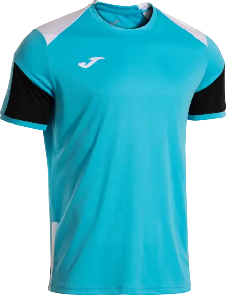 Joma Danubio IV Shirt - Fluor Turquoise / Black