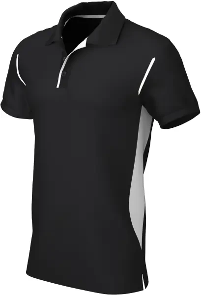 Chadwick Teamwear Pro Premium Polo - Black / White