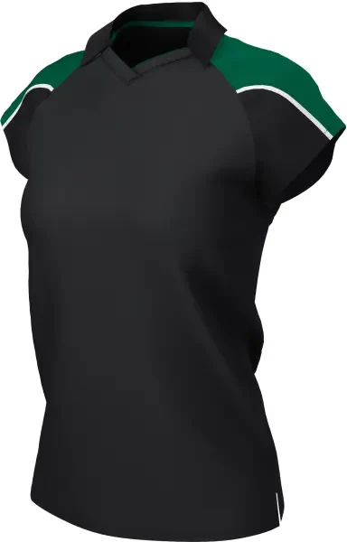 Chadwick Teamwear Igen Female Polo Shirt - Black / Bottle