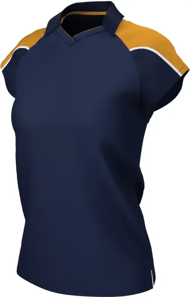 Chadwick Teamwear Igen Female Polo Shirt - Navy / Amber