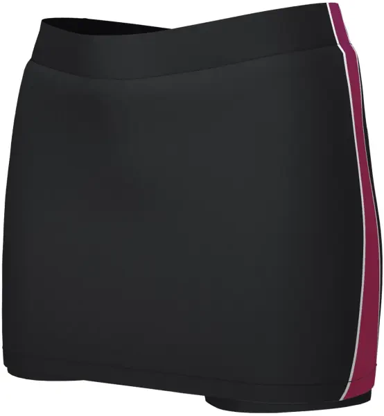Chadwick Teamwear Igen Team Skort - Black / Maroon