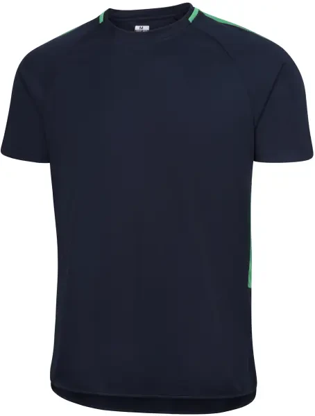 Chadwick Teamwear Edge Pro Training T-Shirt - Navy / Emerald