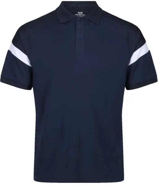 Chadwick Teamwear Kinetic Tech Polo Shirt - Navy / White