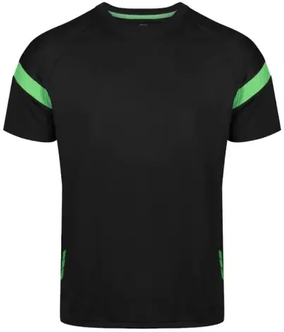 Chadwick Teamwear Kinetic Tech T-Shirt - Black / Emerald