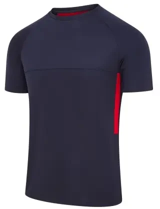 Chadwick Teamwear Igen Unisex Tech T-Shirt - Navy / Red