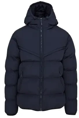 Chadwick Teamwear Chevron Puffer Jacket - Navy