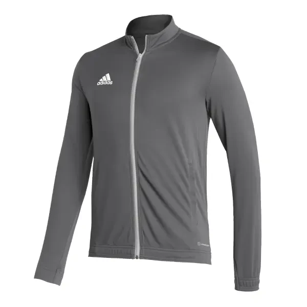 Adidas Entrada 22 Full Zip Training Jacket - Team Grey Four