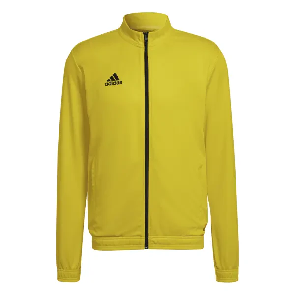 Adidas Entrada 22 Full Zip Training Jacket - Team Yellow