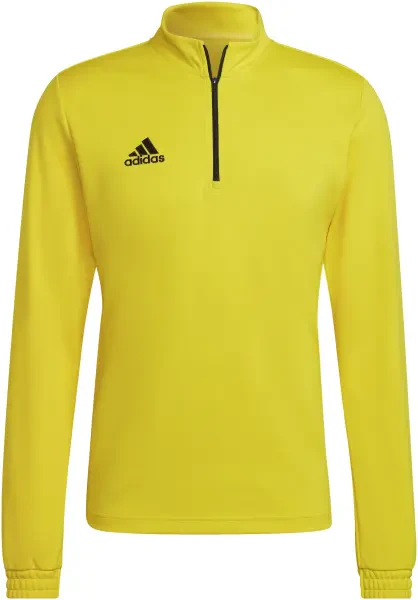 Adidas Entrada 22 1/4 Zip Training Top - Team Yellow / Black