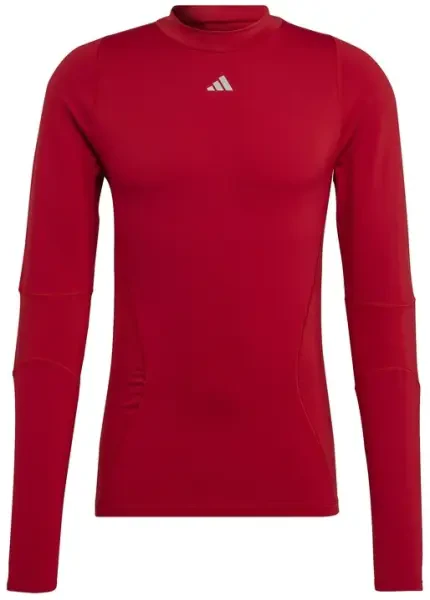 Adidas Techfit Cold.RDY Baselayer T-Shirt - Team Power Red