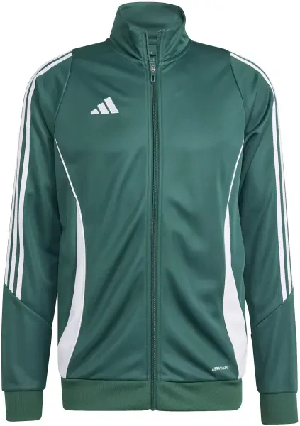 Adidas Tiro 24 Full Zip Training Jacket - Team Dark Green / White