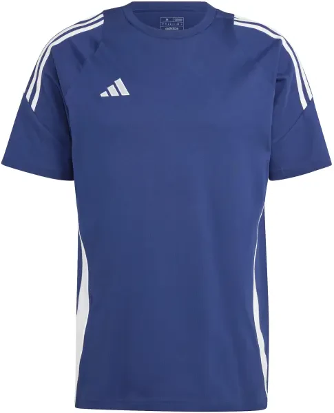 Adidas Tiro 24 Sweat T-Shirt - Team Navy Blue / White