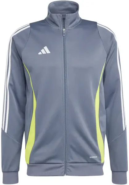 Adidas Tiro 24 Full Zip Training Jacket - Team Onix / Team Semi Sol Yellow
