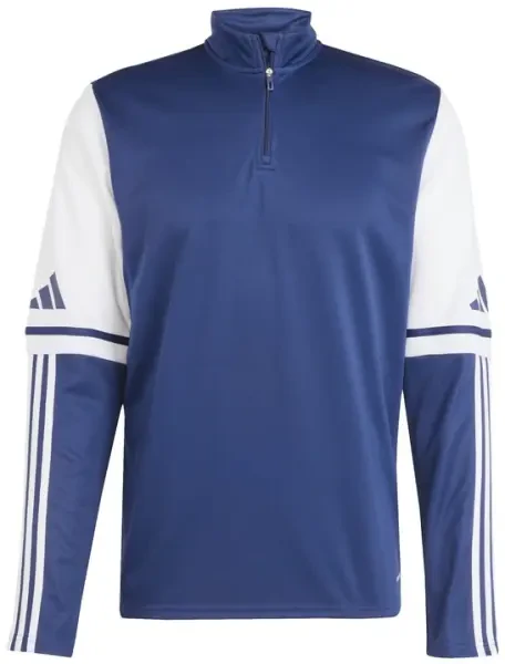 Adidas Squadra 25 1/4 Zip Training Top - Team Navy Blue / White