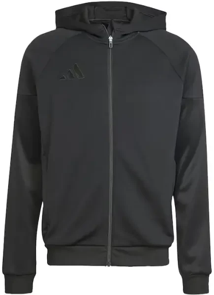 Adidas Tiro 25 Travel Full Zip Hoodie - Black