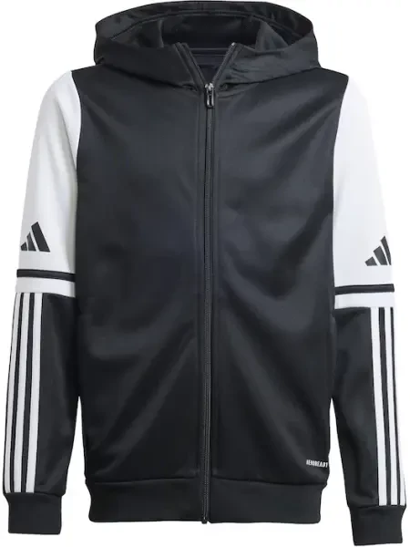 Adidas Squadra 25 Full Zip Hoodie - Black / White