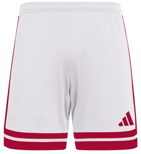 Adidas Squadra 25 Shorts - White / Team Power Red