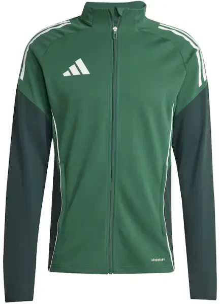 Adidas Tiro 25 Competition Full Zip Training Jacket - Team Dark Green / Shadow Green