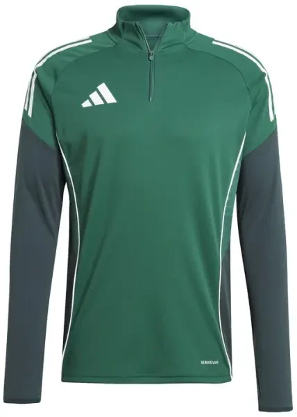 Adidas Tiro 25 Competition 1/4 Zip Training Top - Team Dark Green / Shadow Green