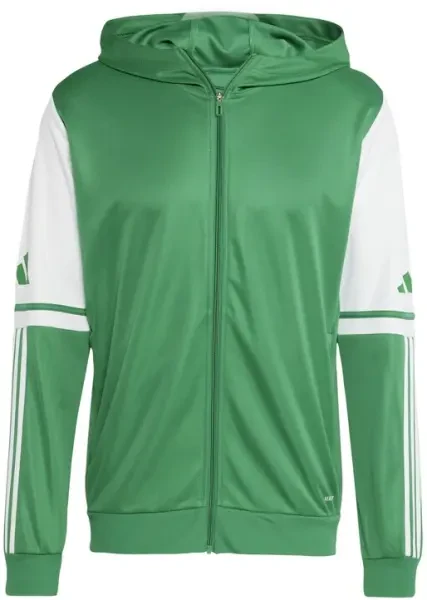 Adidas Squadra 25 Full Zip Hoodie - Team Green / White