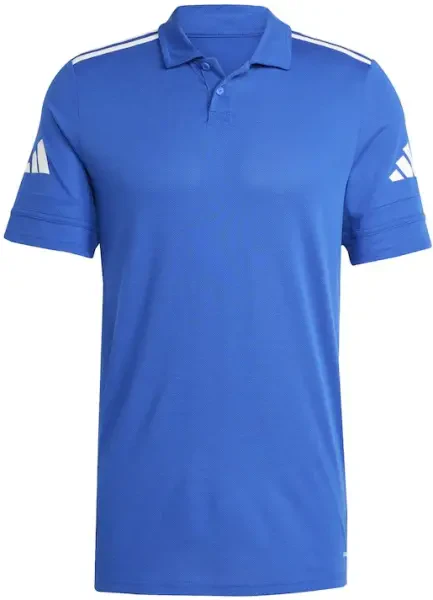 Adidas Squadra 25 Cotton Polo Shirt - Royal Blue / White