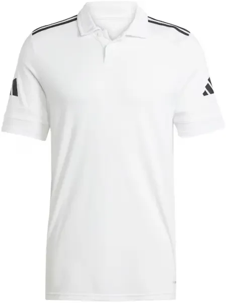 Adidas Squadra 25 Cotton Polo Shirt - White / Black