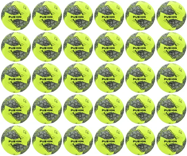 30 Multi-Buy Precision Fusion Indoor Football -Size 4