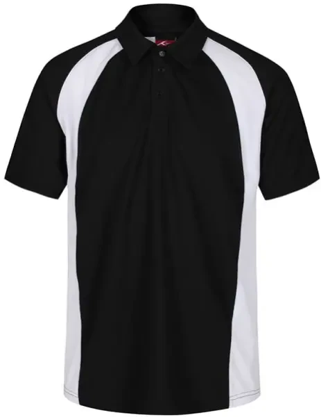 Akoa Sector Polo Shirt - Black / White