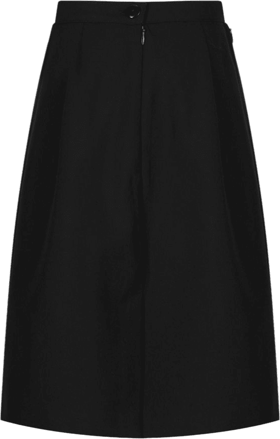 Trutex Senior Back Vent Pencil Skirt - Black - Total Schools Direct