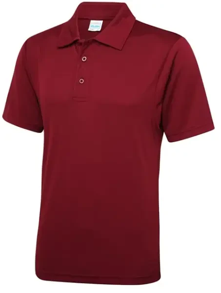AWDis Just Cool Polo Shirt - Burgundy