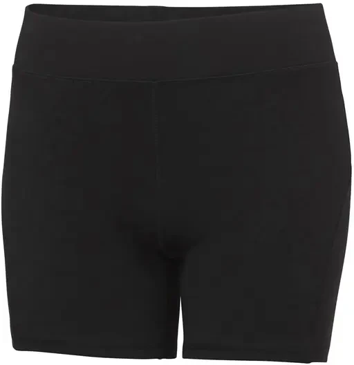 AWDis Just Cool Women's Cool Training Shorts - Black