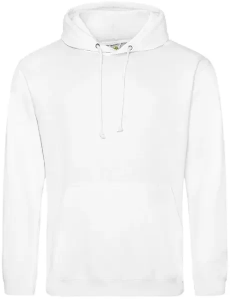 AWDis Just Hoods College Hoodie - Arctic White