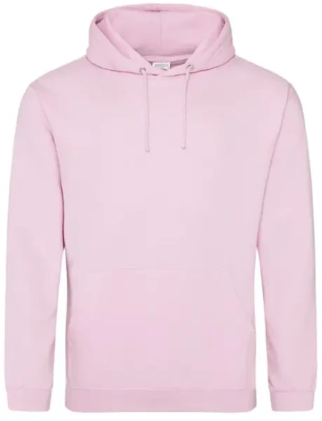 AWDis Just Hoods College Hoodie - Baby Pink