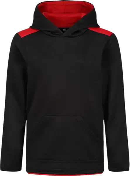 Akoa Pulse Hoodie - Black / Red
