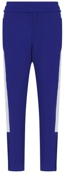Finden & Hales Knitted Tracksuit Pants - Royal / White