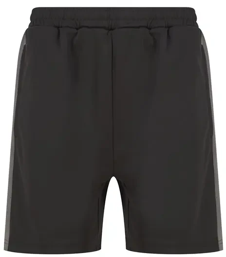 Finden & Hales Knitted Shorts - Black / Gunmetal