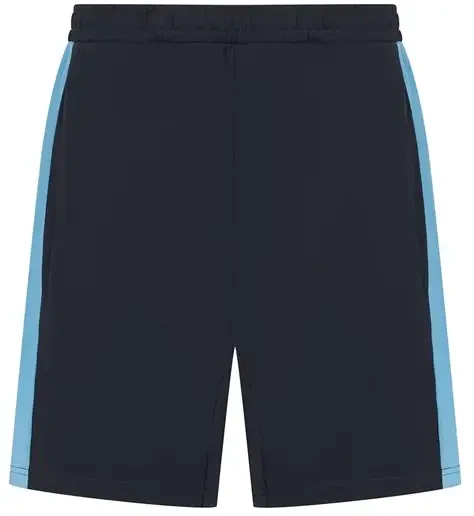 Finden & Hales Knitted Shorts - Navy / Sky